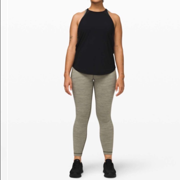 Lululemon wunder under hi rise tights sage size 12 - Picture 2 of 7